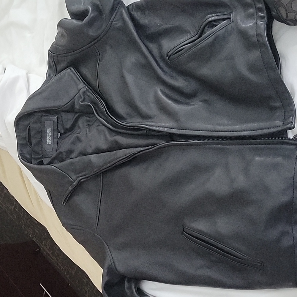 Men's leather jacket like new